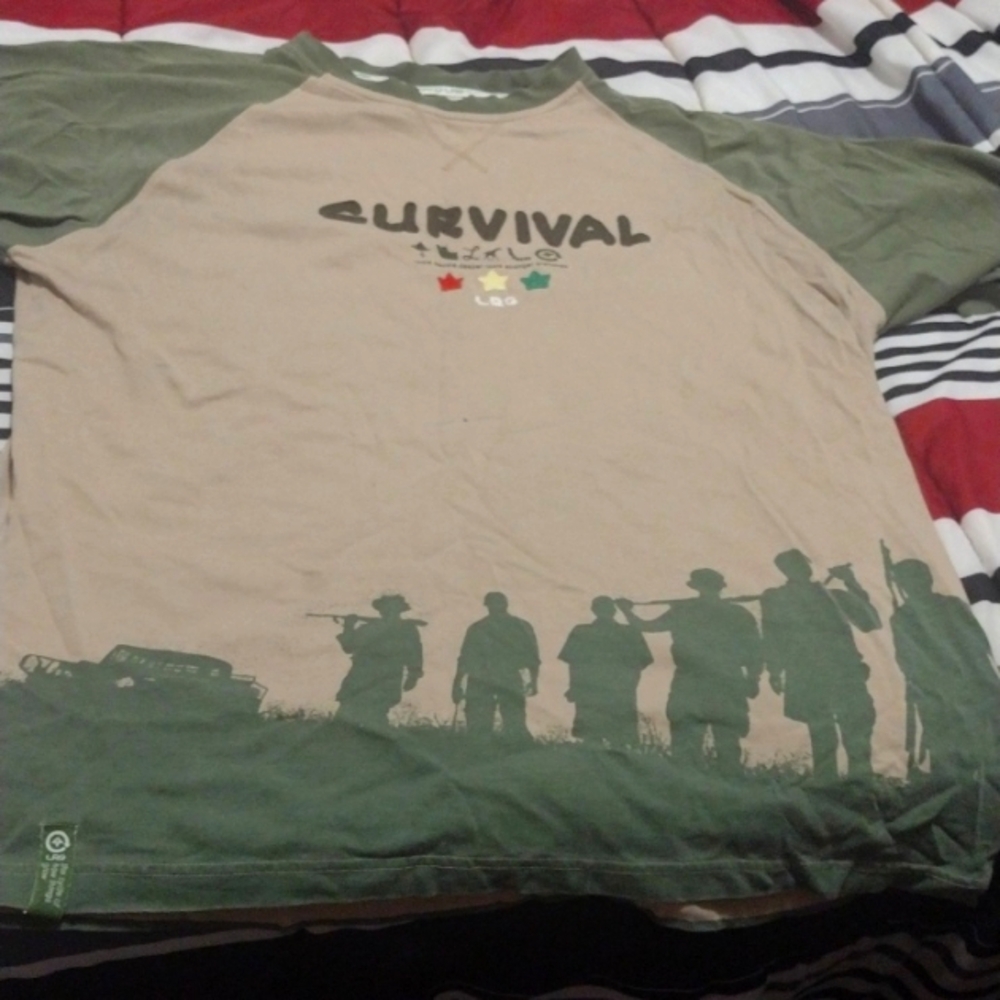 Men's LRG Short Sleeve Shirt Size XXL